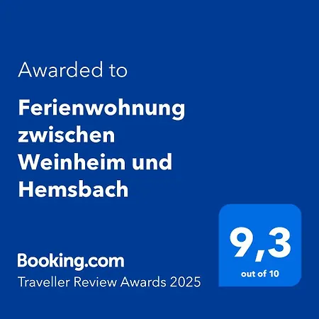 Apartment Zwischen Und Hemsbach